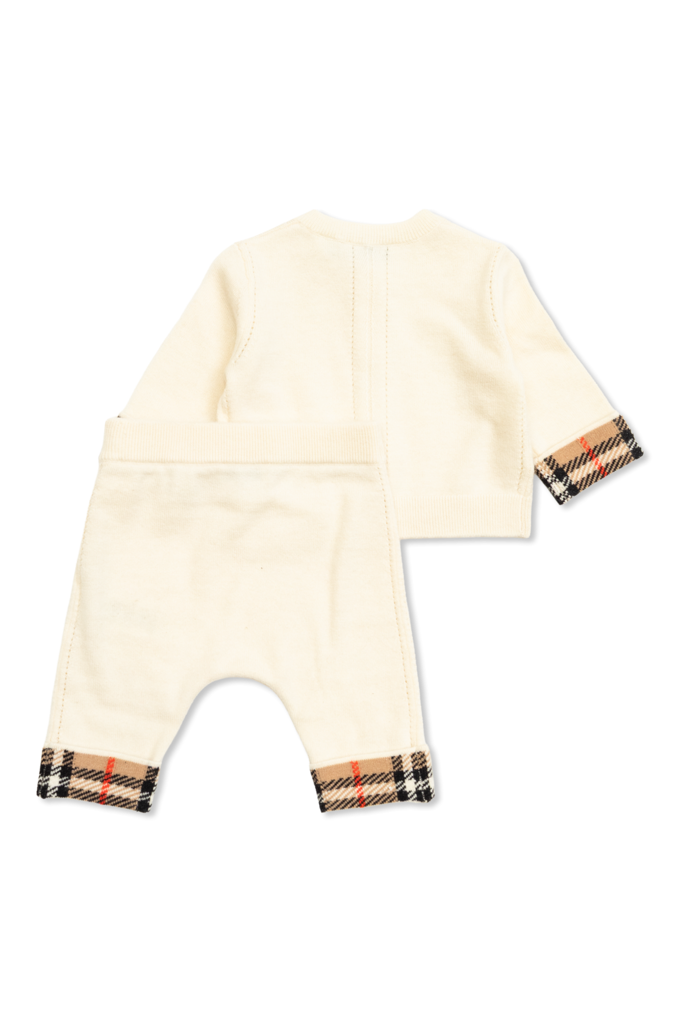 BURBERRY キッズ セットアップ Burberry Kids Baby set: cardigan and pants | Kids's | Vitkac